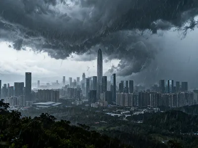 Storm 3d animation branding graphic design storm