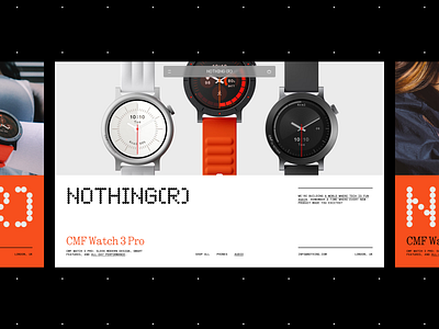 cmf by nothing// / cmf nothing ui web webdesign webpage website