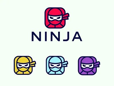 Ninja logo design ninja logo