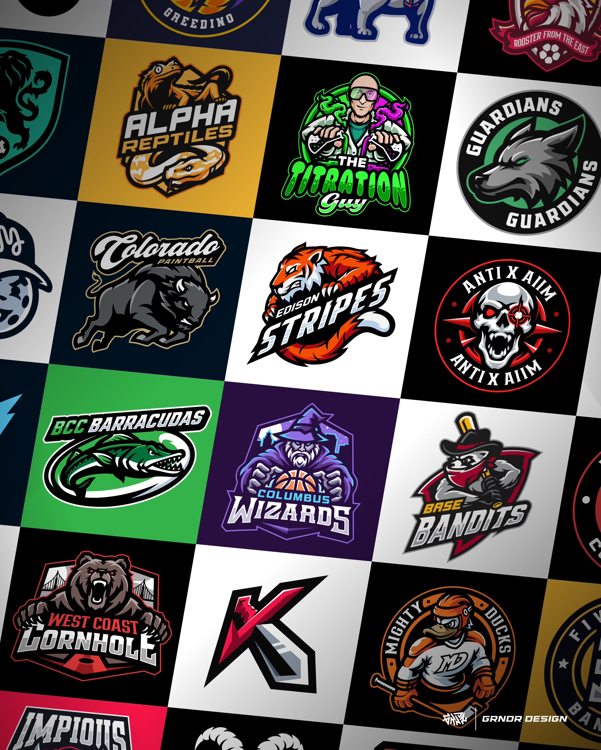 Sport Logo Collection branding character design design esport esportlogo gamer gaming illustration logo logo ideas mascot mascot design mascot logo sports design sports logo