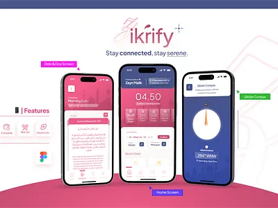 UI Dzikr App app dzikr figma graphic design ui ui ux