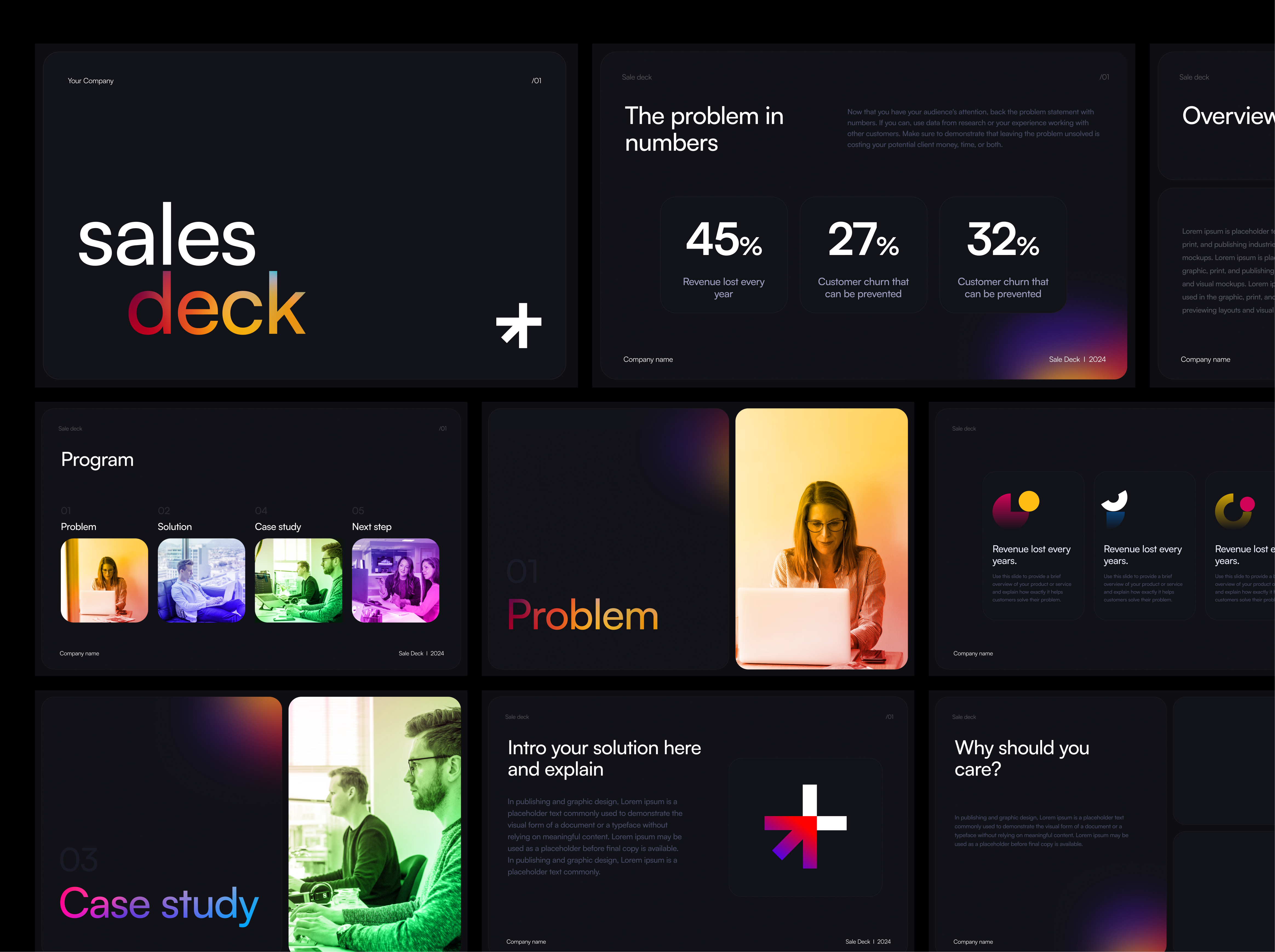 Example of Pitch Deck Design That Wins Attention