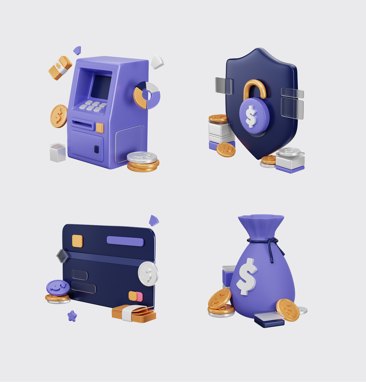 Example of 3D Illustration & Rendering