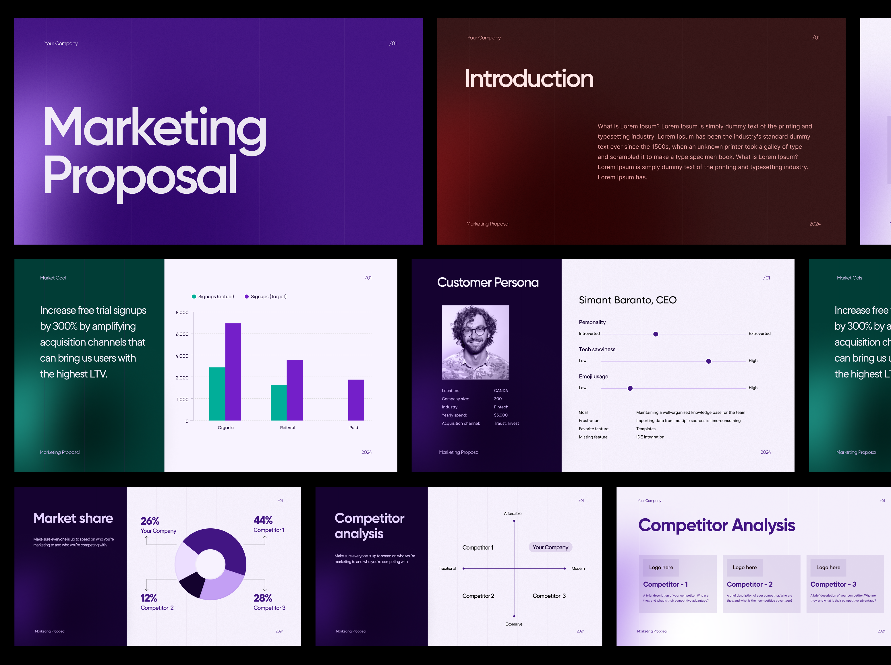 Example of Pitch Deck Design That Wins Attention