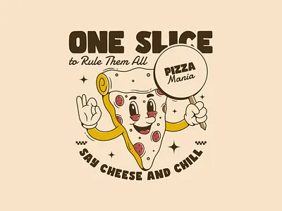 One pizza slice to rule them all 🍕✨ design