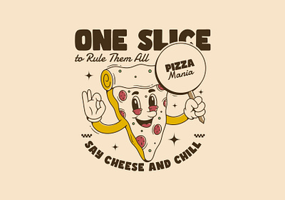 One pizza slice to rule them all 🍕✨ design