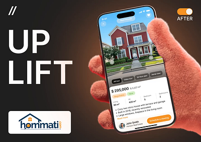 Real Estate Mobile iOS App Design app app design app design concept app design template dashboard dashboard design design mobile mobile app mobile ui modern design online product design real estate real estate app redesign ui uplift ux