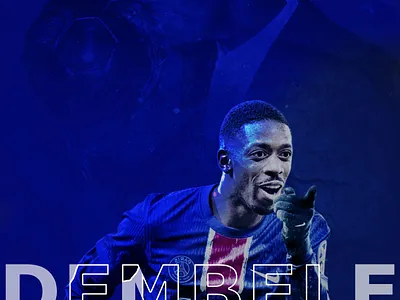 Dembele poster design graphic design logo poster