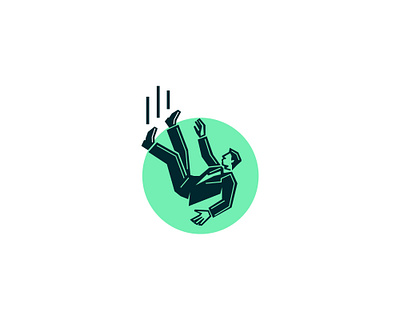 Falling man logo unused for sale. 3d animal logo branding creative logo design down logo fall logo falling down logo fareless graphic design icon illustration logo logos man logo modern logo people logo vector vector art