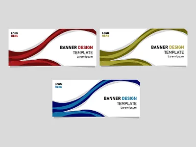 Modern Banner Design Templates | Clean & Professional Layouts 3 color banner design banner design professional banner design