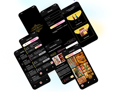 Event Management Mobile App Design app app design design figma graphic design illustration logo mobile app photoshop ui ui design ux ux design vector