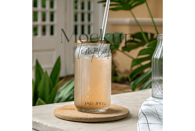 Summer Glass Mock up Design cup mockup mug mug mockup
