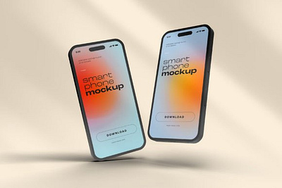 Smart Phone Mock up Design mockup smart phone template ui