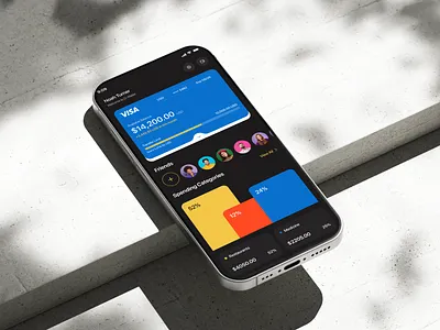 Fintech - Wallet Management Mobile App Concept app design app interface financial application design fintech app fintech mobile app design management mobile app mobile app design user interface design