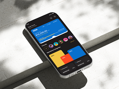 Fintech - Wallet Management Mobile App Concept app design app interface financial application design fintech app fintech mobile app design management mobile app mobile app design user interface design