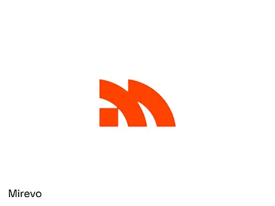 Mirevo logo design - M logo brand brand logo branding combintation design flat geomatric graphic design hand drwan icon initial logo m logo minimal modern monogram symbol timeless vintage