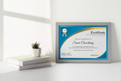Modern Certificate of Appreciation Design achievement certificate appreciation certificate award certificate business certificate certificate branding certificate design certificate of appreciation certificate template corporate certificate corporate training certificate course completion certificate creative certificate layout elegant certificate design graphic design certificate minimal certificate design modern certificate printable certificate professional certificate training award certificate