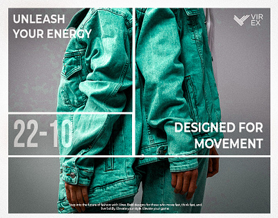 VIREX - Fashion Brand Identity & Campaign Design animation branding design graphic design logo motion graphics poster print product vector visual identity