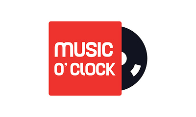 Music o'Clock logo design branding graphic design logo