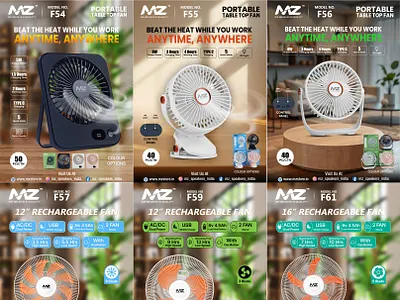 Creative Poster Design for Electronics & Home Appliances advertisingdesign appliancedesign creativeadvertising graphicdesign portablefan posterdesign productposter