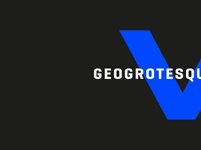 Geogrotesque Sharp Superfamily geogrotesque