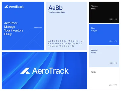 AeroTrack Brand Identity b2b brand identity b2b branding b2b logo design brand identity branding erp design erp design agency erp ui design erp ui designer erp ux designer logo design