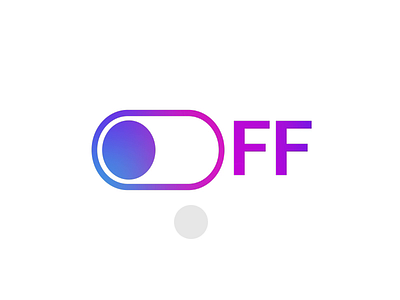 Off and On button Animation animation design graphic design motion graphics