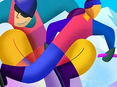 illustration design graphic design illustration minimal mountain sky vector