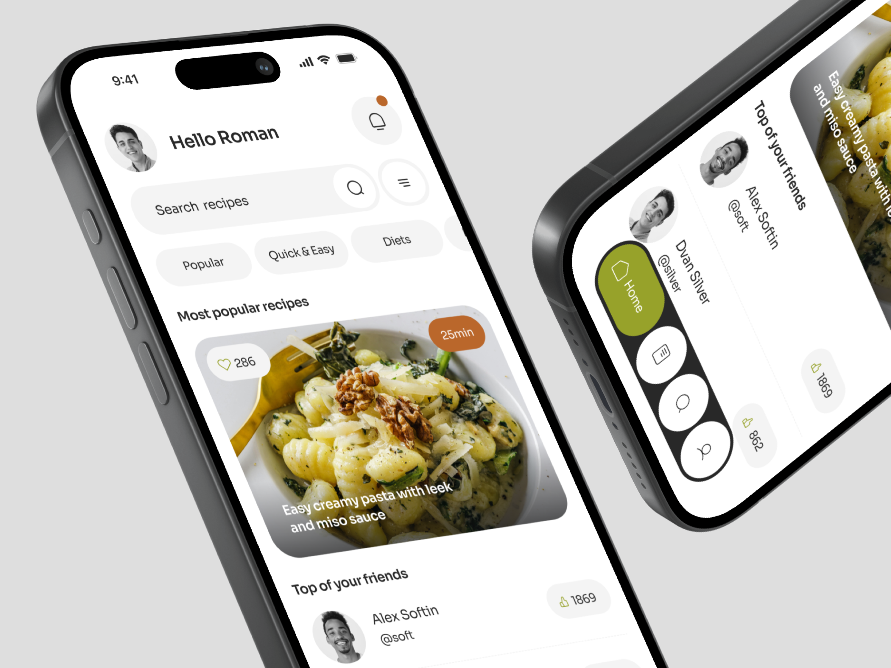 AI Home recipe assistant ai chatboot cooking craft food food food app food delivery healthy illustration inspiration interface meatfree minimal mobile app recipe tutorials ui user interface veggie