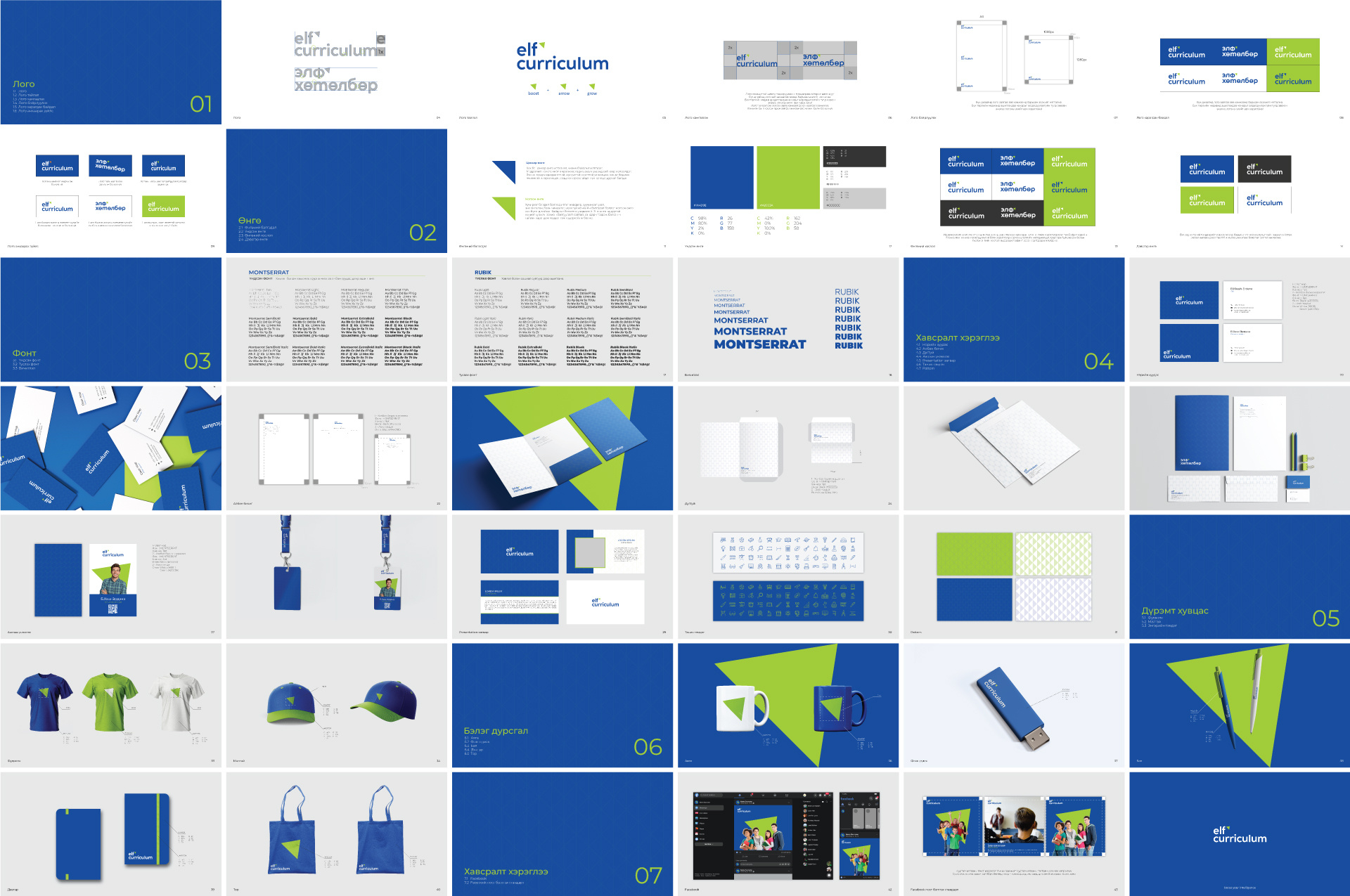 Example of Visual Identity & Brand Guide