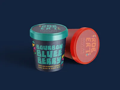 Chocolaterie Robert Ice Cream Collection africa pattern chocolate box design chocolate pot good design ice cream box packaging design ice cream design packaging design pattern design rebranding