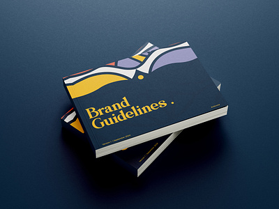 Ambrosia Brand Guideline Book book design brand guideline brand guideline book design brand guideline design branding creative original design ideas good design pattern design