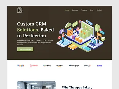 CRM Website business website company website creative design crm crm landing page crm website customer ittustration landing page modern website saas saas landing page saas website sales sales website ui ux web design website design website ui