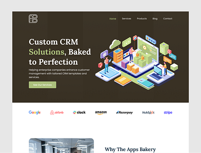 CRM Website business website company website creative design crm crm landing page crm website customer ittustration landing page modern website saas saas landing page saas website sales sales website ui ux web design website design website ui