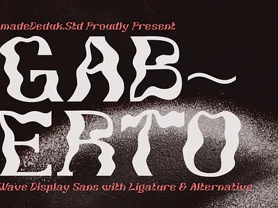 Gaberto Display Font branding font classic font decorative font display font fashion graffiti font grunge font hip hop font logo font modern sans playful font street font swash font typography unique font wave font