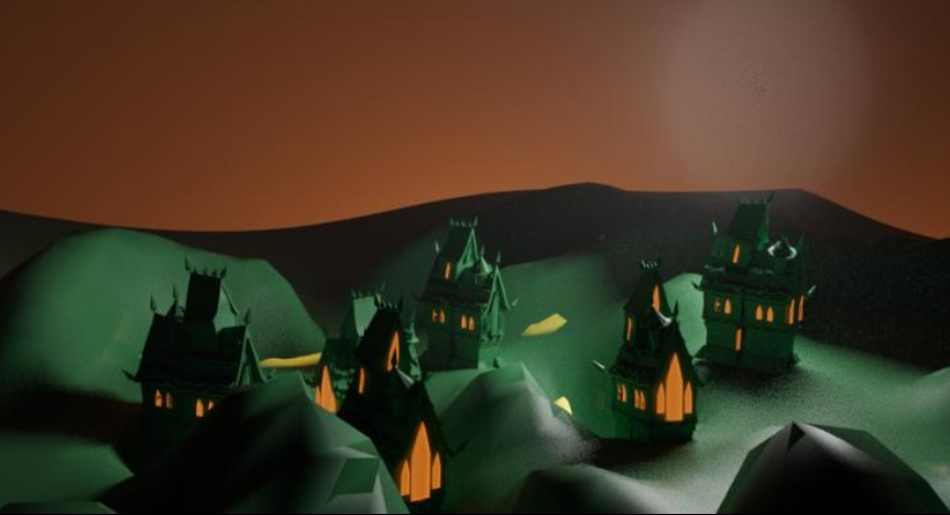 Example of 3D Illustrations (Maya, 3ds Max)