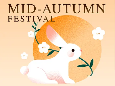 MID- AUTUMN FESTIVAL graphic design ill illustration vector