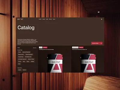 BRANT [Catalog/Product, Behance] 3d 3d design 3d motion catalog development figma graphic design interaction interaction design motion design motion graphics product ui ui design uidesign ux ui webflow website website design