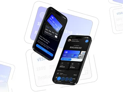 Finance Management App UI 3d animation branding graphic design logo motion graphics ui