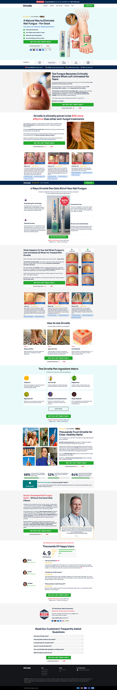 Nail - Funnelish buy funnelish template clone funnelish design designing funnel funnel funnelbuilder funnelish funnelish template product page sales funnel sales page