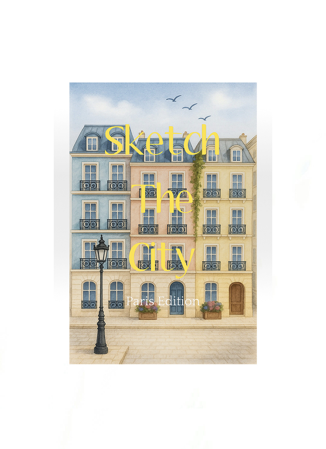 “Sketch the City” — Paris Edition adobe art artwork building digitalart drawing illustration procreate sketch watercolor whimisical