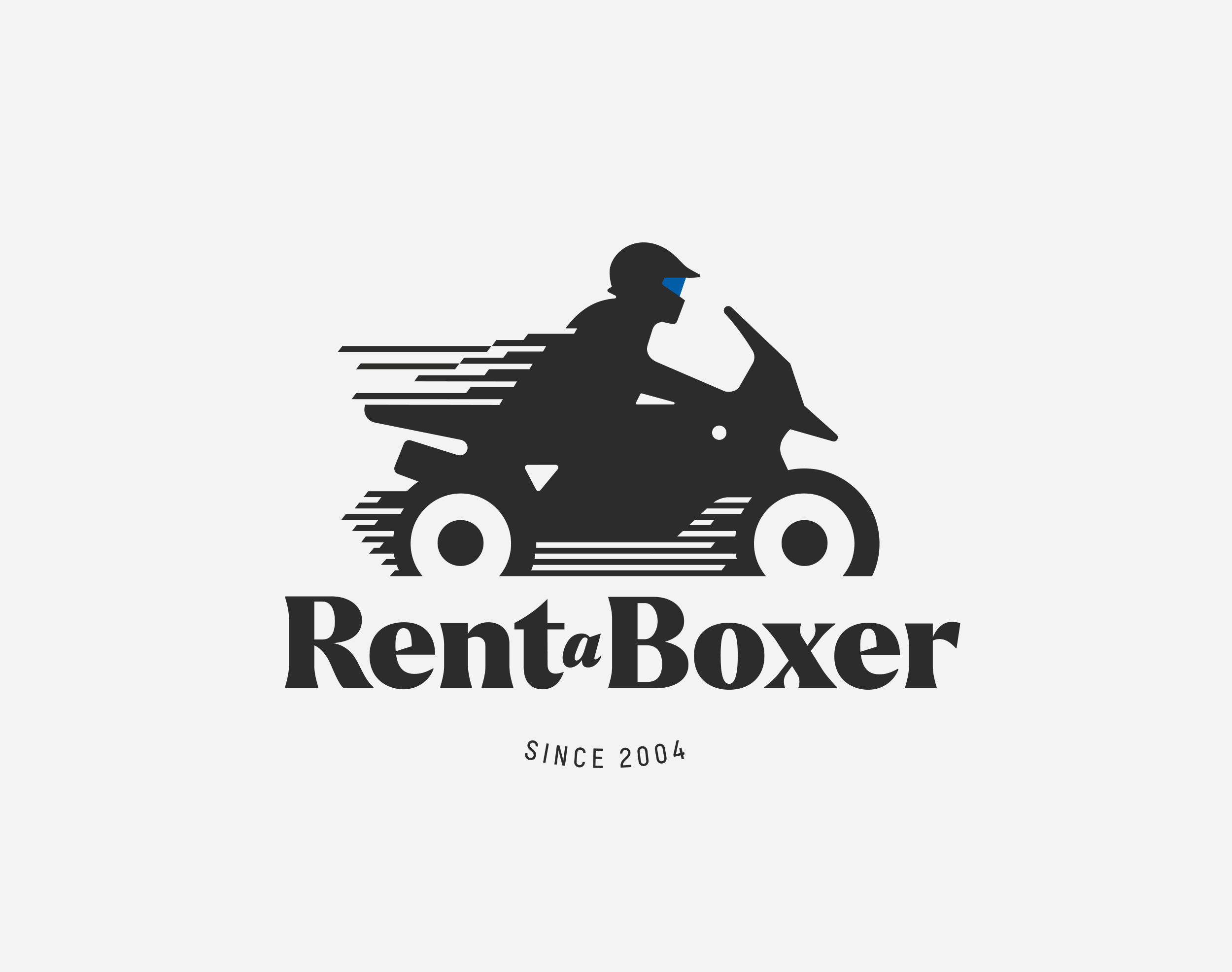 Rent-a-Boxer Branding branding graphic design logo uxui web design