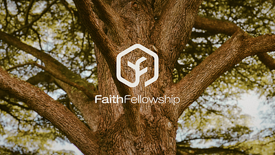 Faith Fellowship - Brand Identity abstract brand identity branding christian church design graphic design illustration logo logo design modern nature tree typography vector visual identity