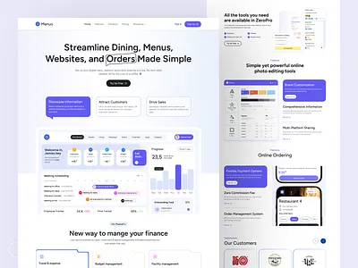 SaaS Landing Page Design b2b b2c clean ui figma management minimal ui mockup ui product design saas saas design saas landing page saas platfrom saas ui saas ui design saas website design ui design uiux uiux design uiux designer web app