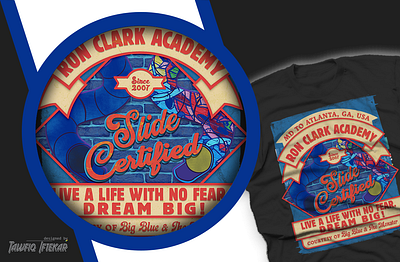 Ron Cark Academy Merch Design adobe illustrator adobe photoshop branding illustration t shirt design vintage