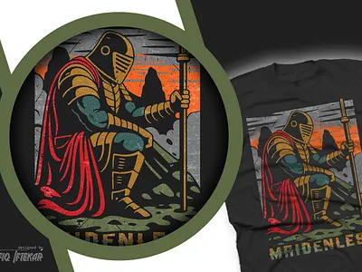 Maidenless Clothing Design adobe illustrator adobe photoshop t shirt design vikings vintage