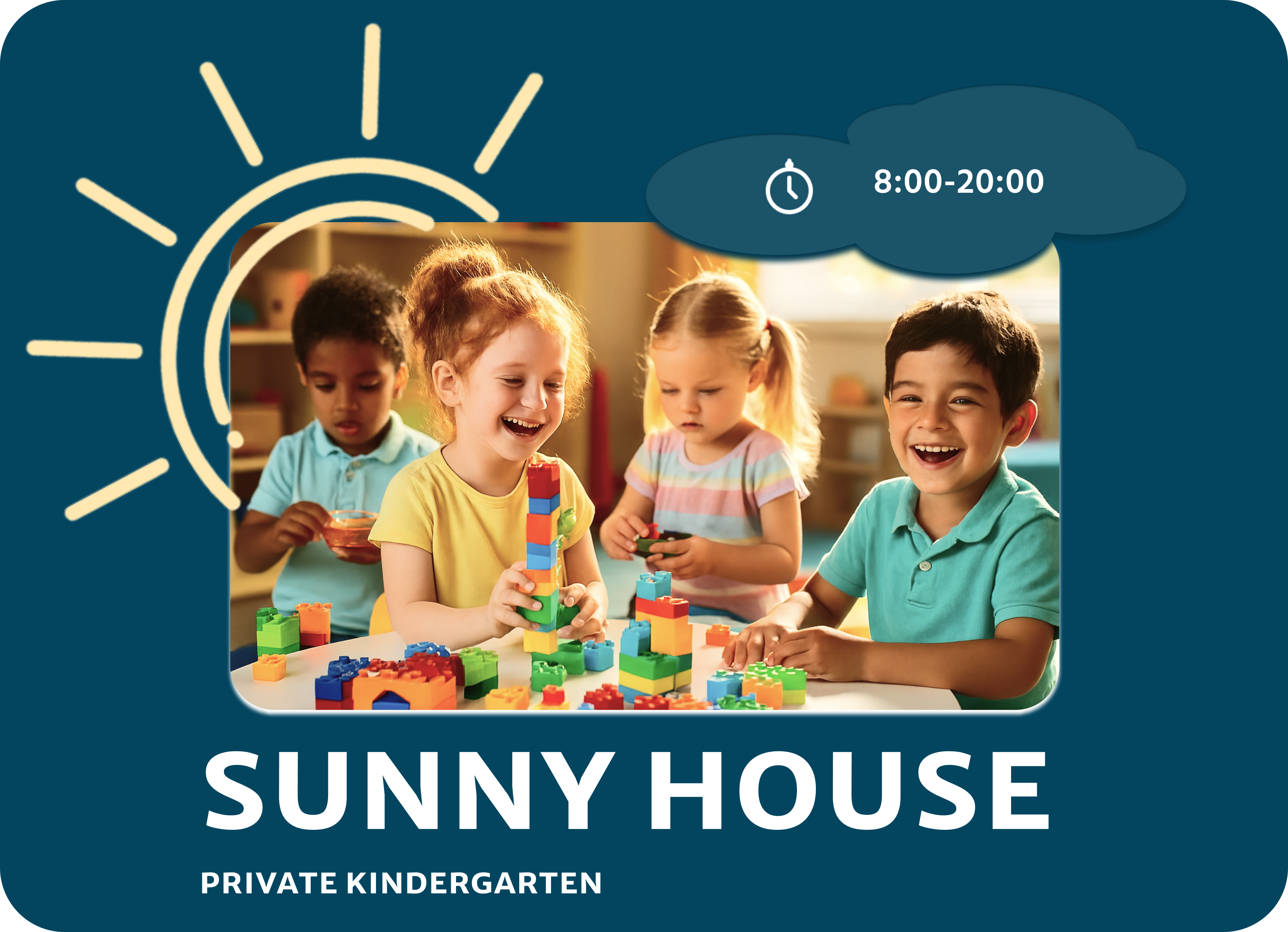 Private kindergarten cleandesign corporatewebsite daycare educationwebsite figma kids kindergarten landingpage ui ux webdesign weblayout