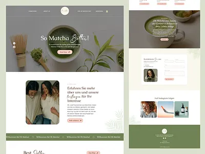 Matcha E-commerce Website Design • Clean & Minimal UI/UX matchabrand minimaldesign squarespace ui webdesign website design wix wordpress