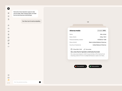 UI for dashboard / CMS actions ai app card cards cms dashboard list status table ui