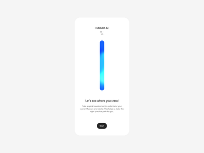 HADAR AI africa ai blue interview nordic speech ui voice